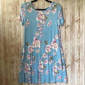 Japanese Cherry Blossom Floral Dress